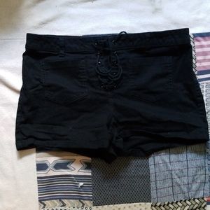 High waisted shorts